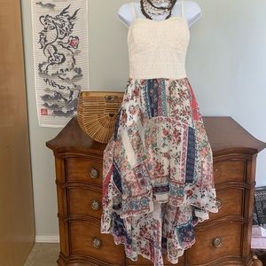 Boho summer dress.